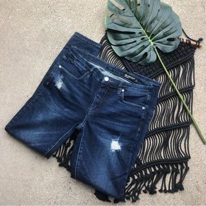 BLANKNYC Distressed Crop Skinny Jeans Size 29